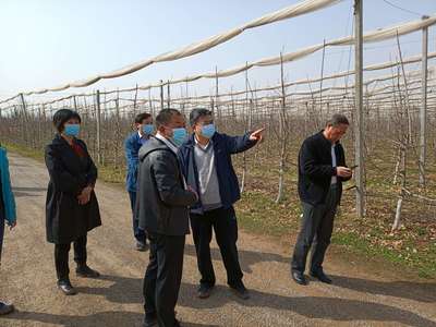 陕西省气象局主要负责人赴咸调研指导农业气象服务